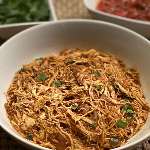 shredded salsa chicken