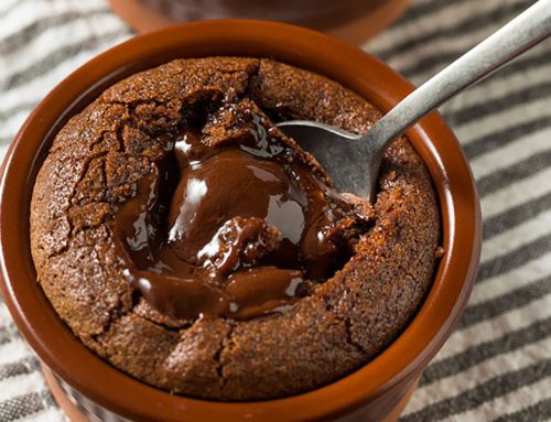 Healthy Molten Lava Chocolate Mug Cake