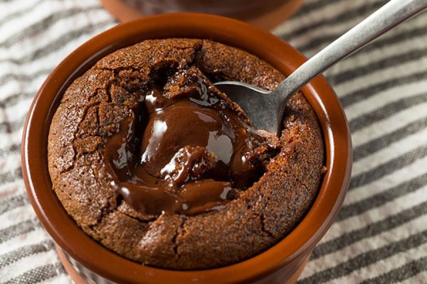 Molten Lava Chocolate Mug Cake