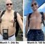 66 pound fat loss body transformation